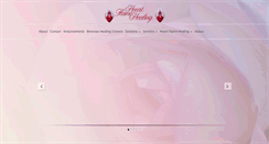Desktop Screenshot of heartflamehealing.com